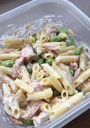 ツナと枝豆のマカロニサラダ-レシピのメイン写真