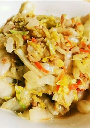 白菜のツナ炒め★-レシピのメイン写真
