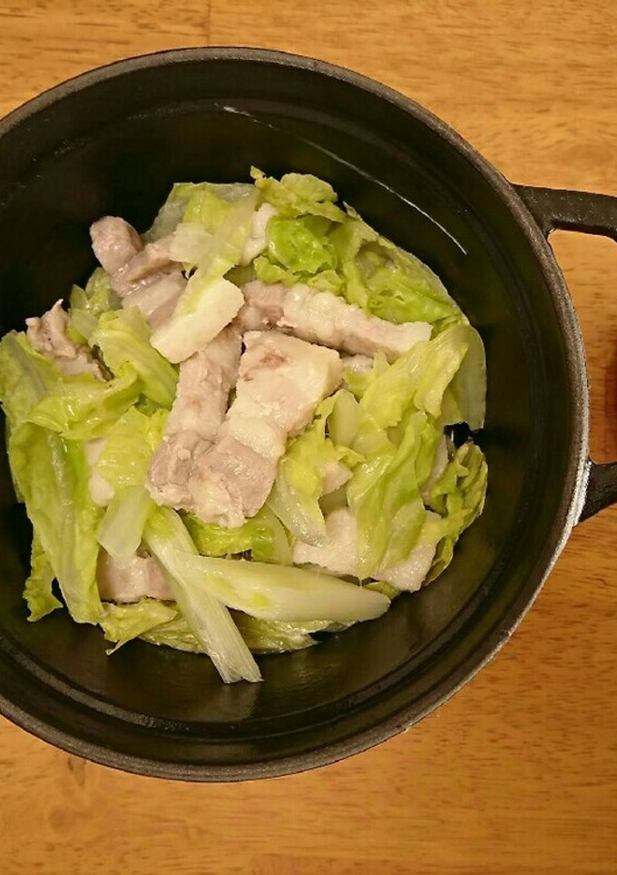 塩豚と白菜の煮物-レシピのメイン写真