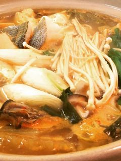 【キムチ鍋の素】牡蠣のまろやかキムチ鍋-レシピのメイン写真
