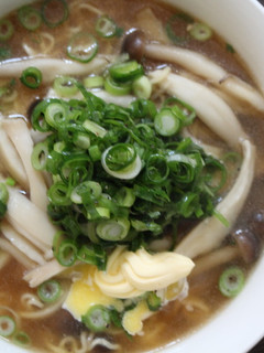 きのことバターの醤油ラーメン-レシピのメイン写真