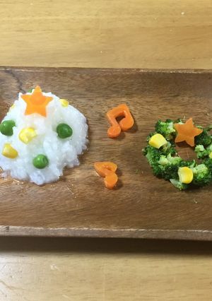 クリスマス離乳食-レシピのメイン写真