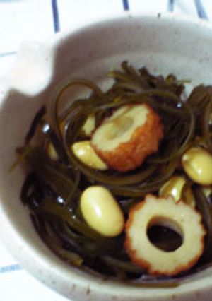 出汁は素材から☆切り昆布の煮物-レシピのメイン写真