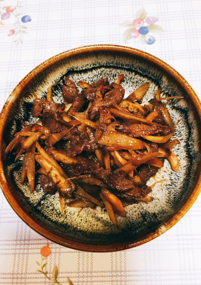 母直伝！牛肉とごぼうの炒め煮-レシピのメイン写真