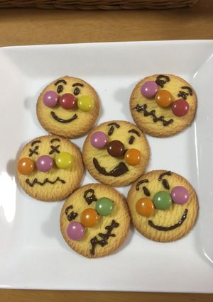 すぐできるアンパンマンクッキー-レシピのメイン写真