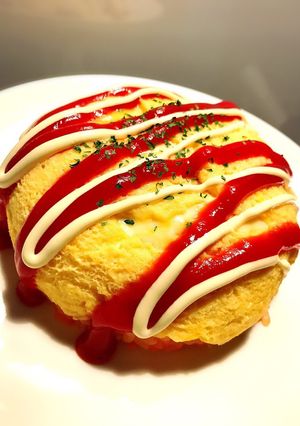 懐かしいチーズinオムライス-レシピのメイン写真