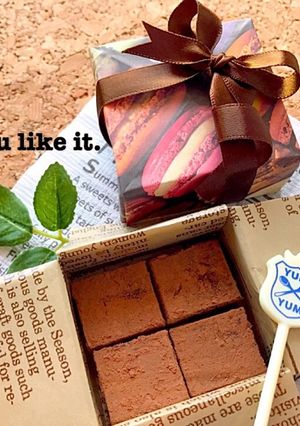 ラム酒の生チョコ☆レンチン簡単-レシピのメイン写真
