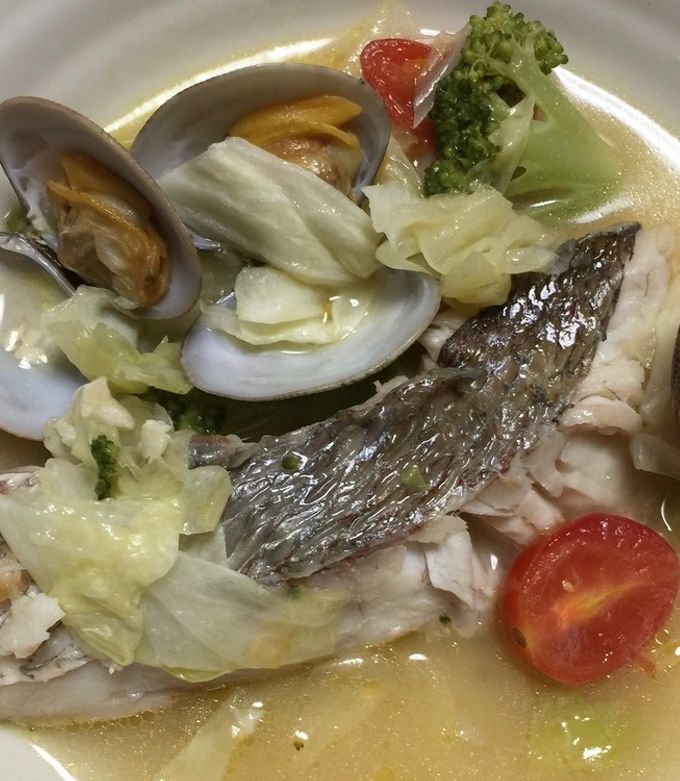 鯛とあさりのアクアパッツァ-レシピのメイン写真