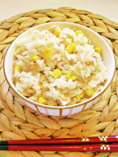 ☺簡単♪ツナとコーンの炊き込みご飯☺-レシピのメイン写真