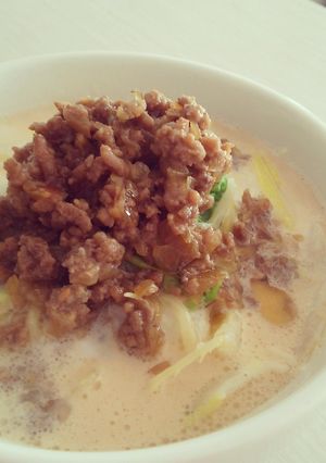 牛乳(豆乳)でまろやか担々麺-レシピのメイン写真