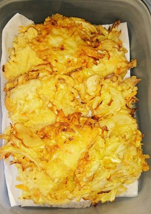 フライパンで簡単かき揚げ-レシピのメイン写真