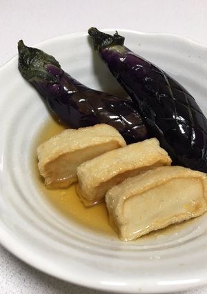 ナスと生麩の揚げ浸し-レシピのメイン写真