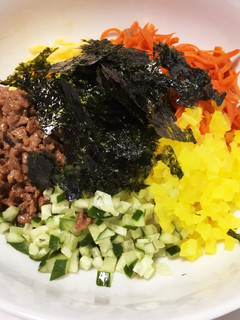 巻かずに簡単彩りキンパ丼-レシピのメイン写真