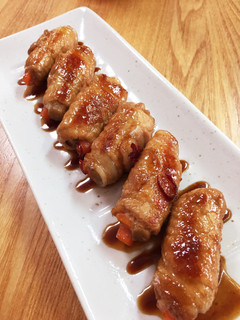 豚肉の甘辛野菜巻き-レシピのメイン写真