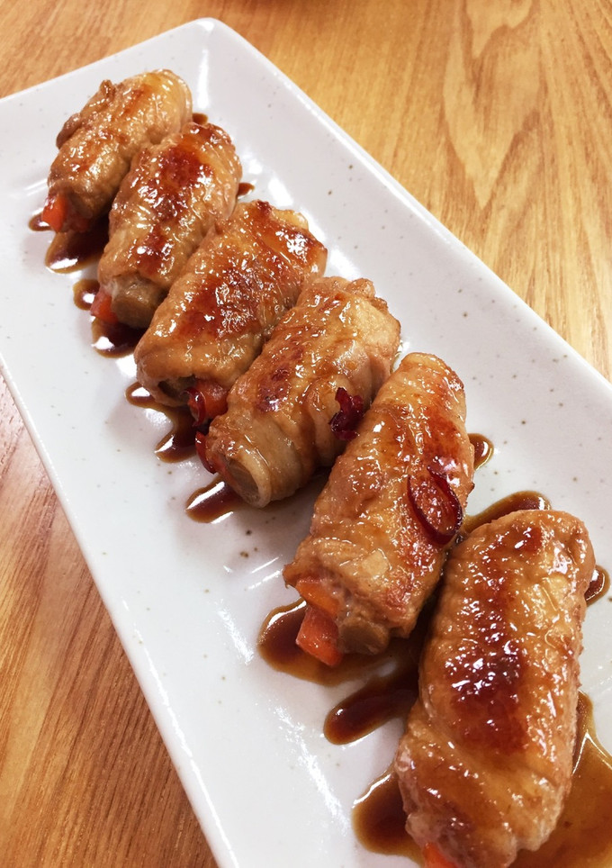 豚肉の甘辛野菜巻き-レシピのメイン写真