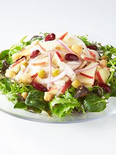 りんごと鶏ささみとビーンズのパワーサラダ-レシピのメイン写真