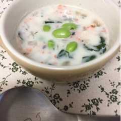 รูปของ 簡単あさりコンソメで作るクラムチャウダー