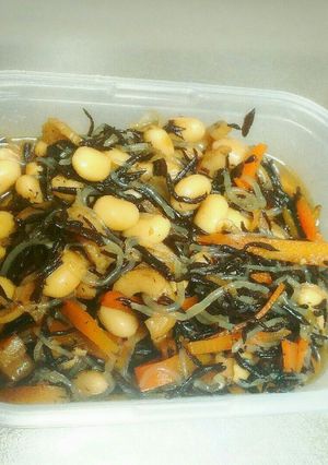 作り置き ひじきと大豆の煮物-レシピのメイン写真