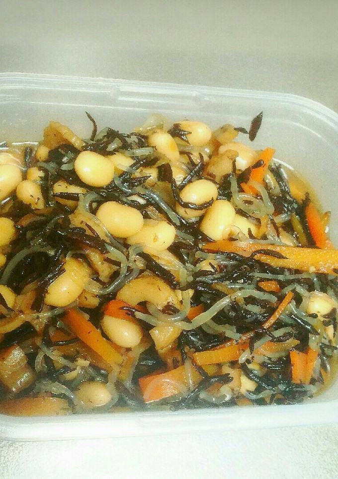 作り置き ひじきと大豆の煮物-レシピのメイン写真
