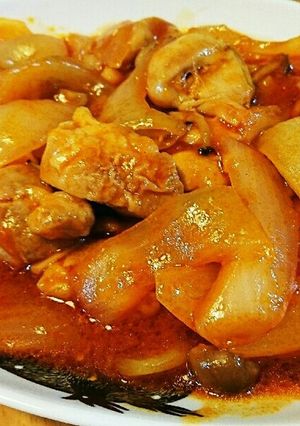 簡単☆本格チキンのトマト煮込み-レシピのメイン写真