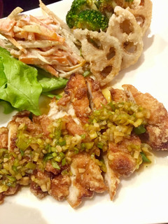 安くて美味! カリふわムネ肉の薬味醤油-レシピのメイン写真