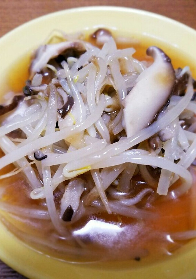 もやしときのこの中華あんかけ-レシピのメイン写真