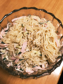胡麻春雨サラダ-レシピのメイン写真