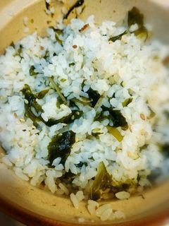 ワカメスープの素で簡単 わかめご飯-レシピのメイン写真
