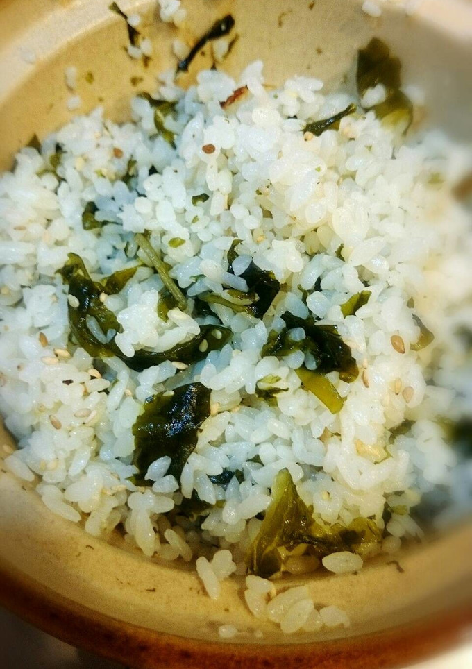 ワカメスープの素で簡単 わかめご飯-レシピのメイン写真