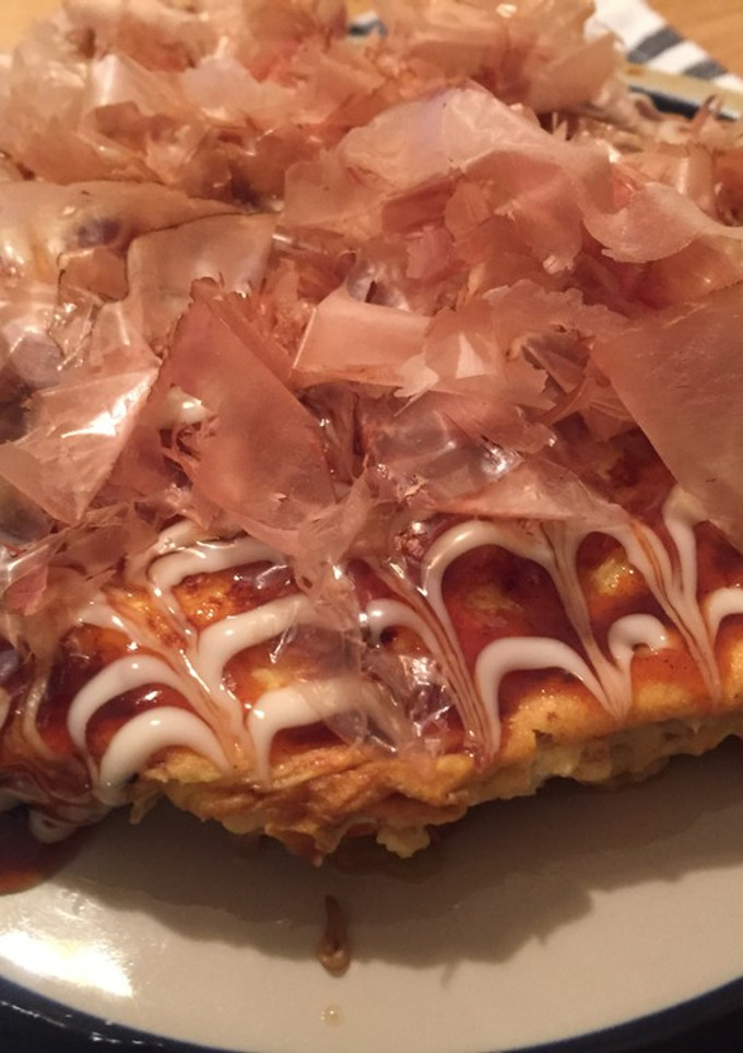 ちくわ&もやしキムチのお好み焼き風-レシピのメイン写真
