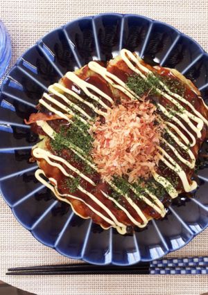 簡単！ふんわりお好み焼き-レシピのメイン写真