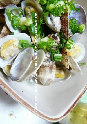 簡単♬あさりの酒蒸し-レシピのメイン写真