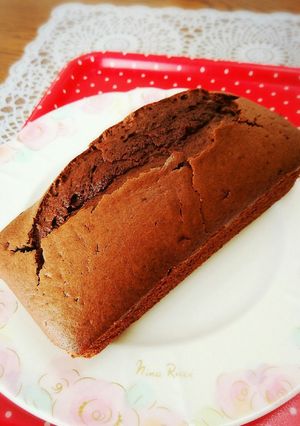 ♥混ぜるだけの簡単チョコパウンドケーキ♥-レシピのメイン写真