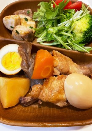 手羽元の煮物 圧力鍋で簡単-レシピのメイン写真