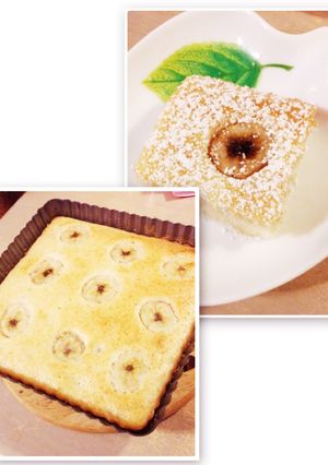 ふわふわバナナケーキ-レシピのメイン写真