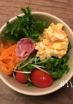 たまたらサラダ-レシピのメイン写真