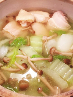 一人鍋〜鶏塩だし〜-レシピのメイン写真