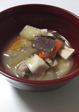 甘酒入り！優しくあったまる豚汁-レシピのメイン写真