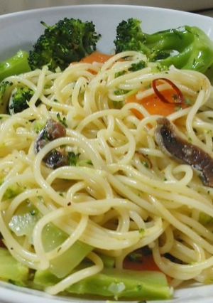 鰹のハラガワパスタ-レシピのメイン写真