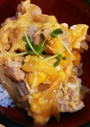 【速攻☆男子メシ】ふわたま親子丼～☺-レシピのメイン写真