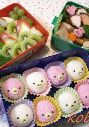 ☆2007運動会のお弁当☆(キャラ弁)-レシピのメイン写真