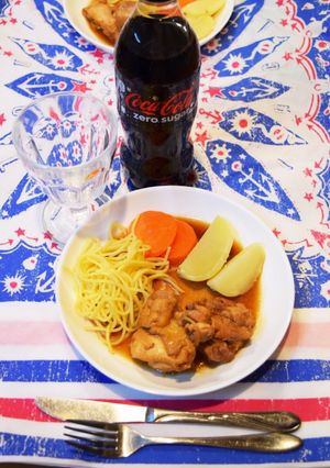 鶏肉のコカ・コーラ煮！-レシピのメイン写真