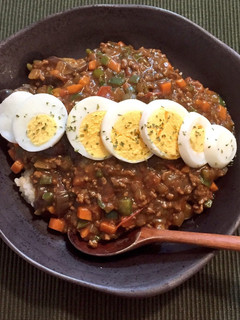 簡単キーマカレー-レシピのメイン写真