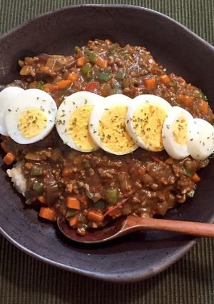 簡単キーマカレー-レシピのメイン写真