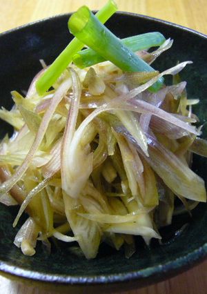 みょうがのナムル！-レシピのメイン写真