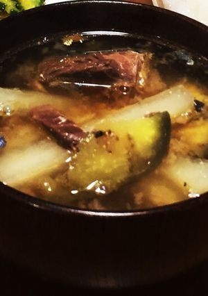 鯖の味噌汁-レシピのメイン写真