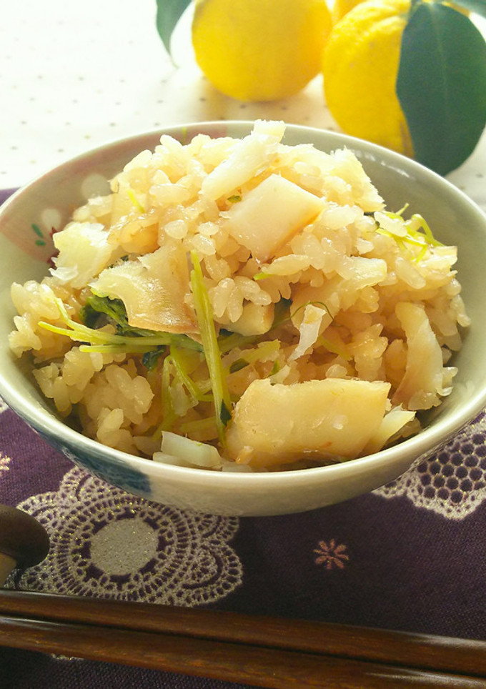 たらと豆苗の炊き込みご飯-レシピのメイン写真