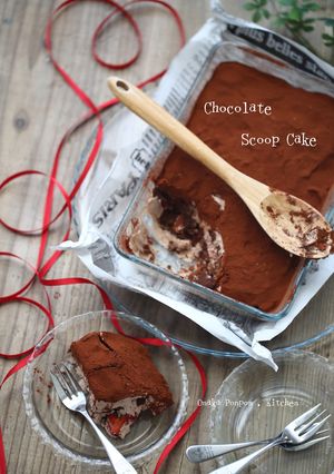 とろける♡チョコクリーム♡スコップケーキ-レシピのメイン写真