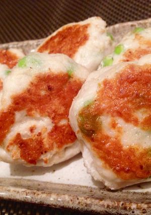 in柚子胡椒♩鶏ささみと山芋ふんわり焼き-レシピのメイン写真