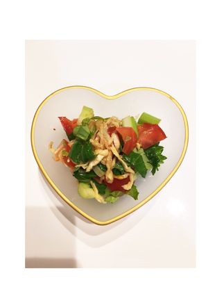 セロリと切干し大根のサラダwithトマト-レシピのメイン写真